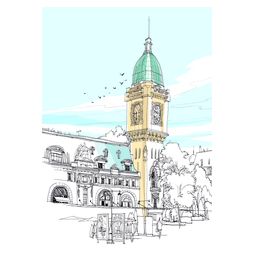 Coloriage Ville - IkaIpaka Royan