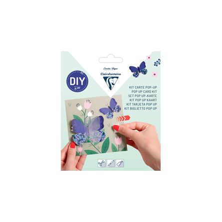 Kit Carte Pop-up Papillon - IkaIpaka Royan