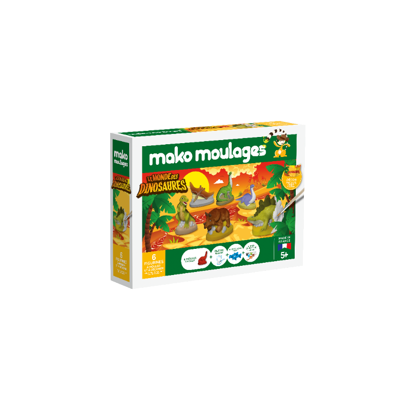 Mako Moulage Le monde des Dinosaures - IkaIpaka Royan