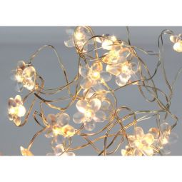 Guirlande Lumineuse Fleurs Blanches - IkaIpaka Royan