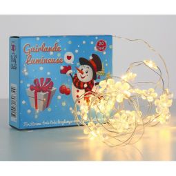 Guirlande Lumineuse Fleurs Blanches - IkaIpaka Royan