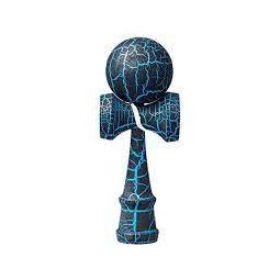 Kendama Crackle Bleu Boule 6 cm - IkaIpaka Royan