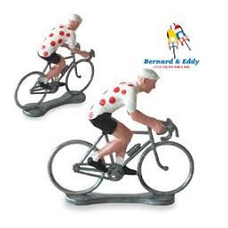 Cycliste Maillot à Pois Bernard et Eddy - IkaIpaka Royan