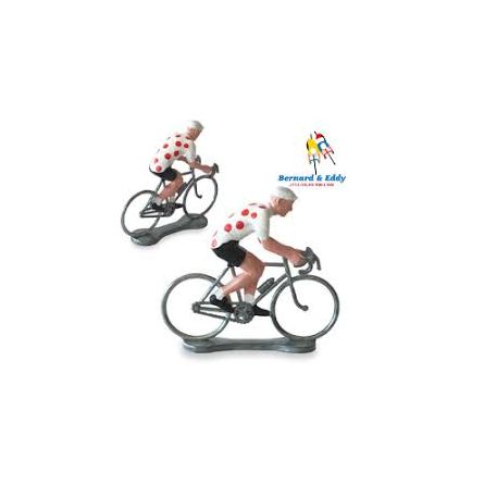 Cycliste Maillot à Pois Bernard et Eddy - IkaIpaka Royan