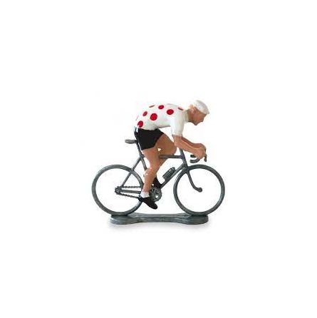 Cycliste Sprinteur Maillot à Pois Bernard et Eddy - IkaIpaka Royan