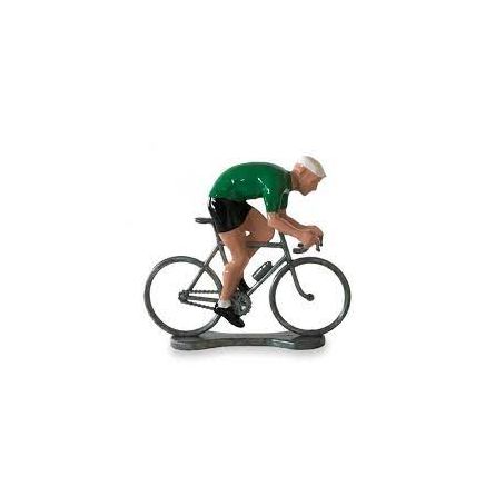 Cycliste Sprinteur Maillot Vert Bernard et Eddy - IkaIpaka Royan