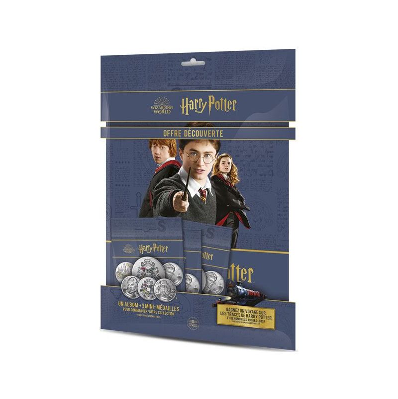 Album + 3 pièces Harry Potter  Ikaipaka jeux & jouets Royan
