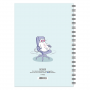 Bloc-notes A6 "Ma chaise tourne..." ART GRAFIK International