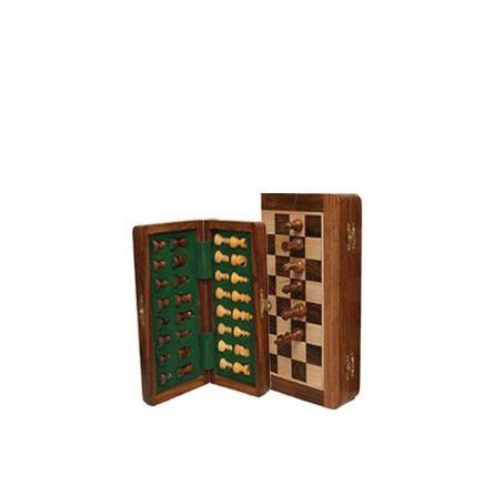 Jeu échecs magnétique pliant 17 cm (ou 18) - IkaIpaka Royan