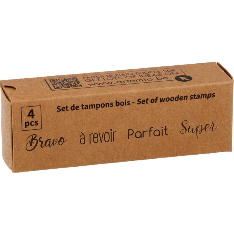 Set 4 tampons Enseignants Artemio Ikaipaka jeux & jouets Royan