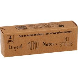 Set 4 tampons Bureau - IkaIpaka Royan