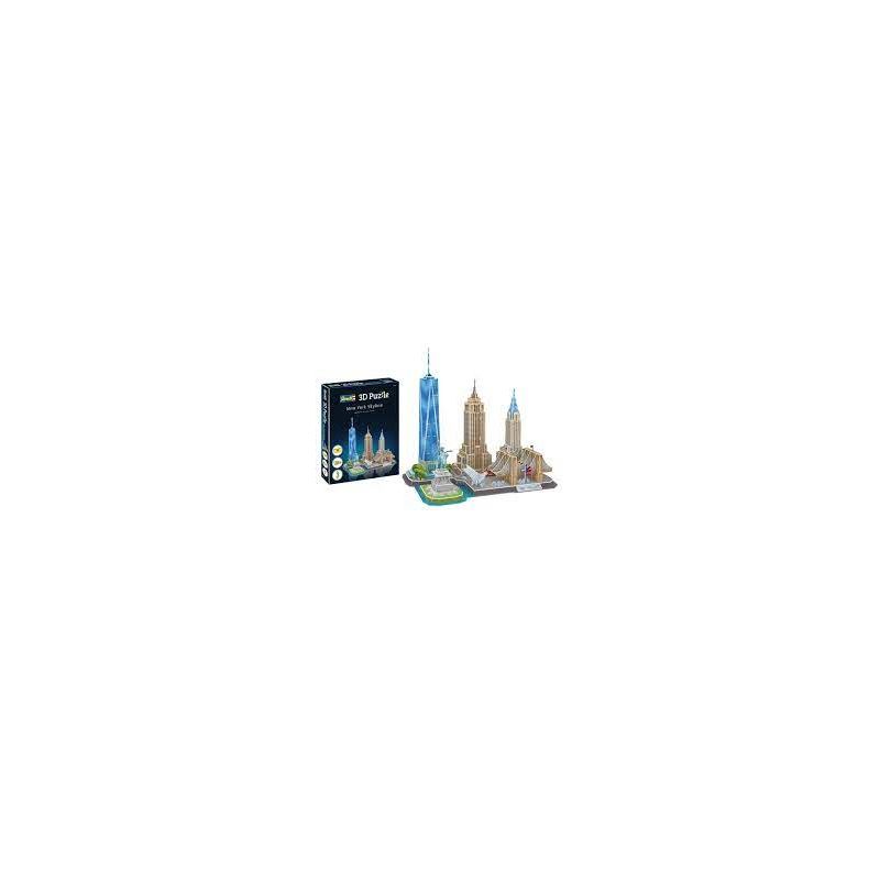 PUZZLE 3D CITY LINE NEW YORK CITY - IkaIpaka Royan