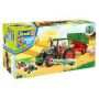 Maquette Voiture Junior KIT TRACTEUR ET REMORQUE AVEC FIGURINE