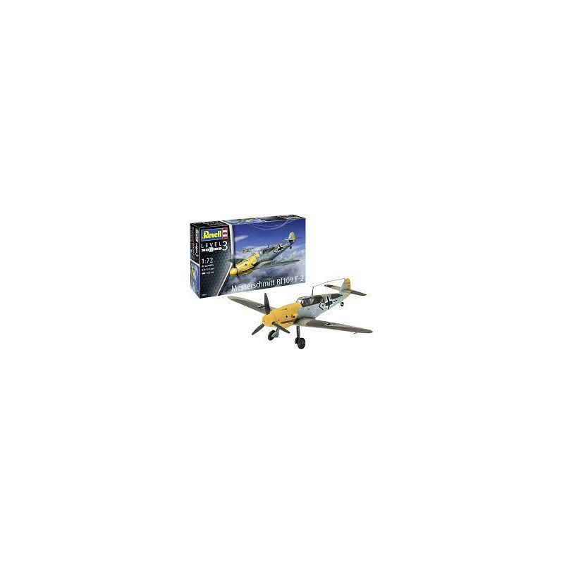 Maquette Avion MODEL SET MESSERSCHMITT BF109 F-2 REVELL