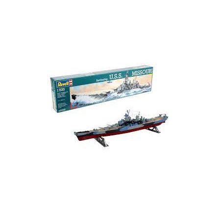 Maquette Bateau MODEL SET BATTLESHIP U.S.S. MISSOURI REVELL