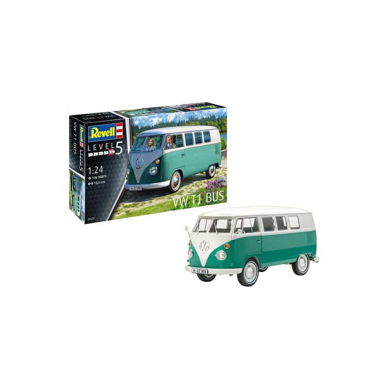 Maquette voiture Model Set VW T1 Bus - IkaIpaka Royan