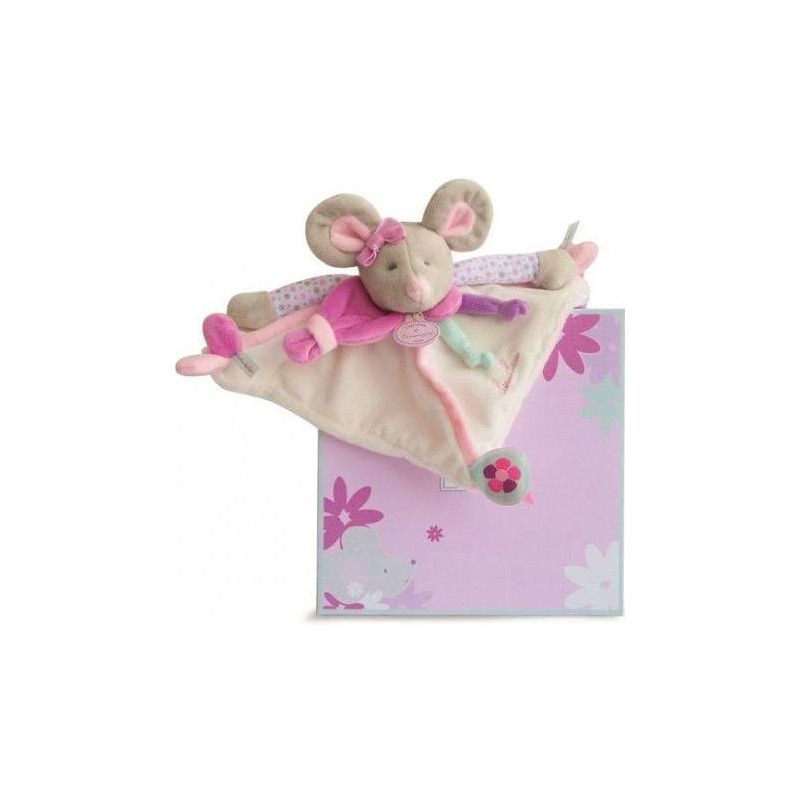 Doudou - Souris Pearly Doudou et compagnie Ikaipaka jeux &