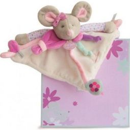 Doudou - Souris Pearly Doudou et compagnie Ikaipaka jeux &