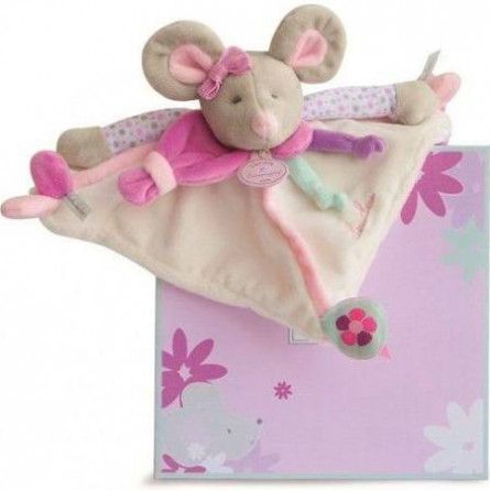 Doudou - Souris Pearly Doudou et compagnie Ikaipaka jeux &