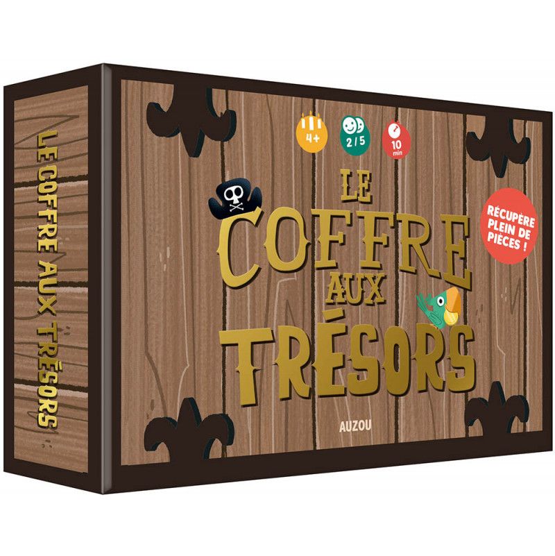 Le coffre aux trésors AUZOU Ikaipaka jeux & jouets Royan