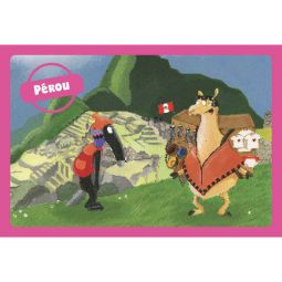 Le tour du monde de Loup Jeu AUZOU Ikaipaka jeux & jouets Royan