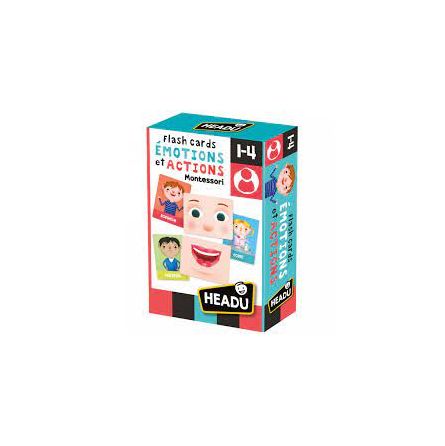 Flashcards Émotions et Actions Montessori Headu - IkaIpaka Royan