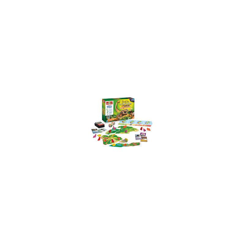Défis Nature Grand jeu Dinosaures Bioviva Ikaipaka jeux &