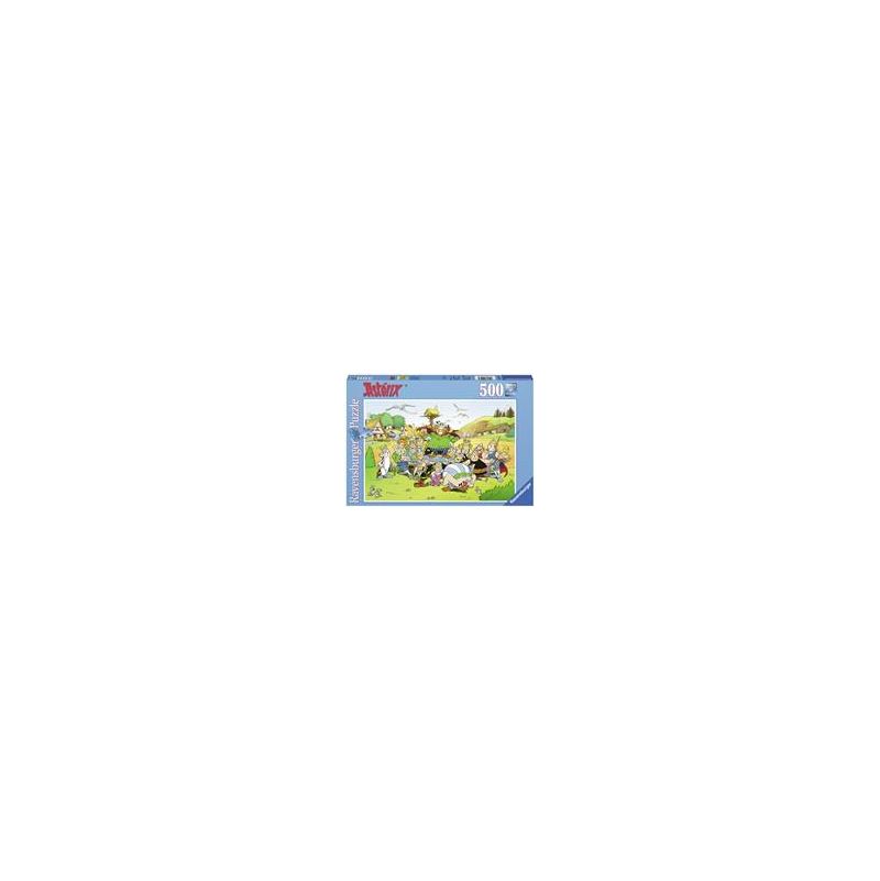 Puzzle 500p : Astérix au Village - RAVENSBURGER - - IkaIpaka Royan