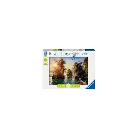 Puzzle 1000p : Lac de Cheow Lan RAVENSBURGER - IkaIpaka Royan