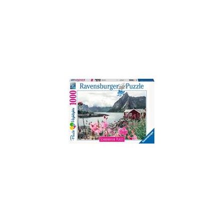 Puzzle 1000p : Reine, Lofoten, Norvège (Highlight) Ravensburger - IkaIpaka Royan