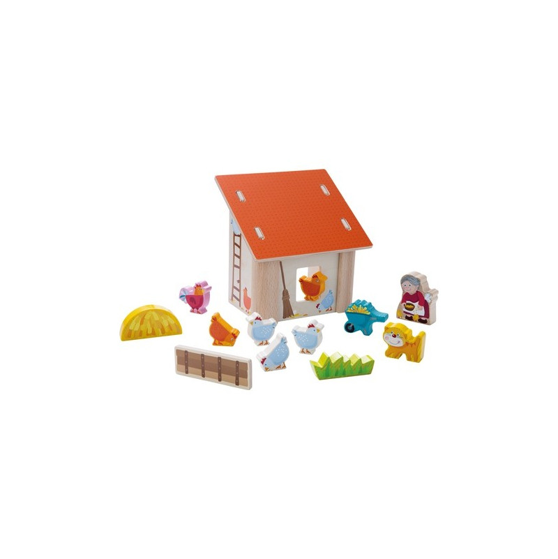 Univers de jeu - Le poulailler Haba Ikaipaka jeux & jouets Royan