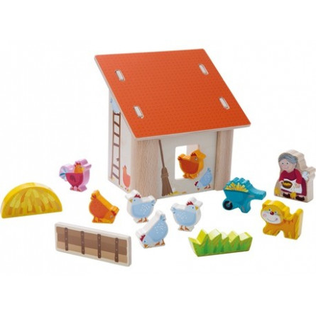 Univers de jeu - Le poulailler Haba Ikaipaka jeux & jouets Royan