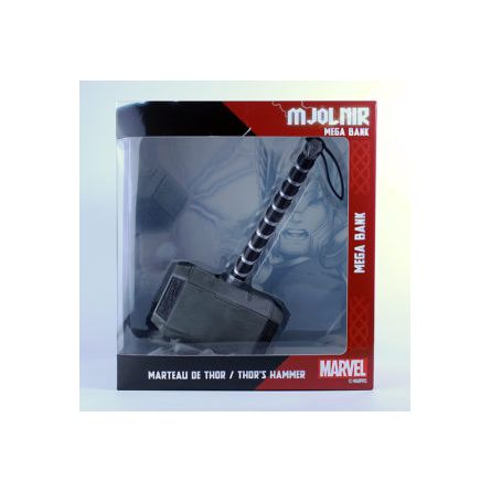 Mega Tirelire Marvel: Marteau de Thor  Ikaipaka jeux & jouets