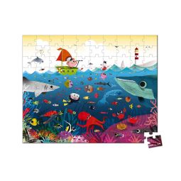 Puzzle 100p Le monde sous-marin - IkaIpaka Royan