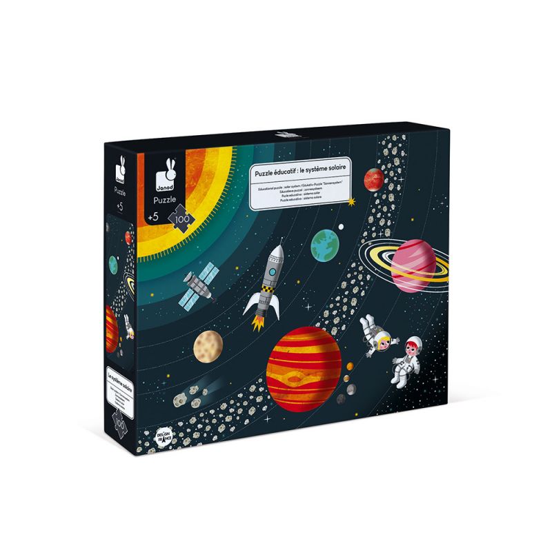 Puzzle 100p Système solaire - IkaIpaka Royan