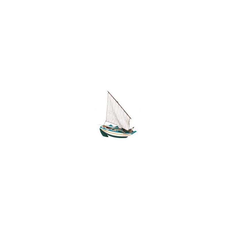 Maquette bois Bateau Gamela Carmiña - IkaIpaka Royan