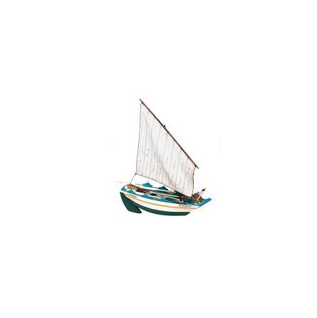 Maquette bois Bateau Gamela Carmiña - IkaIpaka Royan