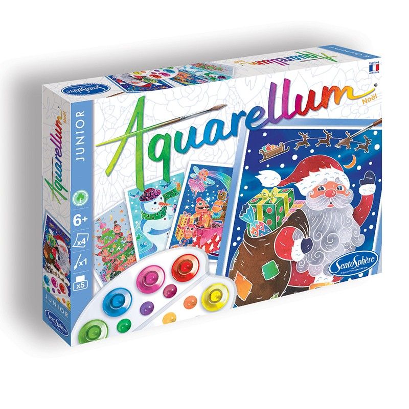 Aquarellum Junior Noël Sentosphere Ikaipaka jeux & jouets Royan