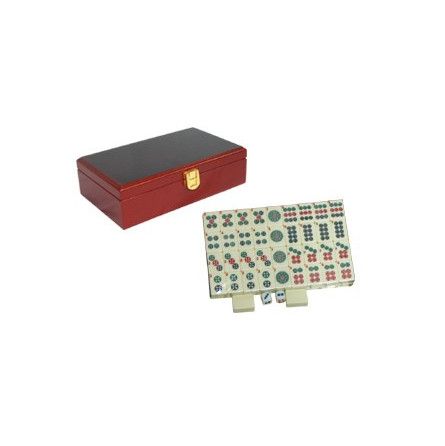 Mahjong petit boite bois Loisirs nouveaux Ikaipaka jeux &