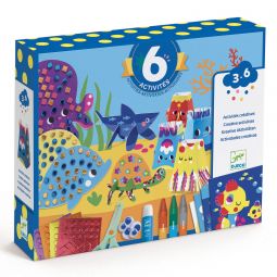 Coffret multi activités La Mer Djeco Ikaipaka jeux & jouets