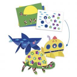 Coffret multi activités La Mer Djeco Ikaipaka jeux & jouets