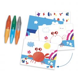 Coffret multi activités La Mer Djeco Ikaipaka jeux & jouets