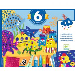 Coffret multi activités La Mer Djeco Ikaipaka jeux & jouets