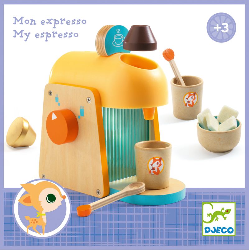 Jeu d'imitation Machine à Expresso Djeco Ikaipaka jeux & jouets