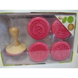 Tampons pour biscuits - rose Artemio Ikaipaka jeux & jouets