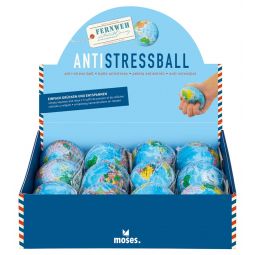 Balle anti-stress Globe  Ikaipaka jeux & jouets Royan