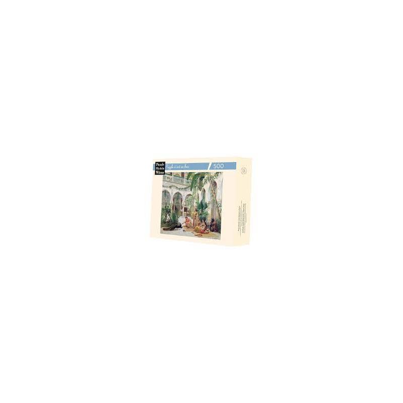 Puzzle Michèle Wilson 500p La Cour du Harem - IkaIpaka Royan