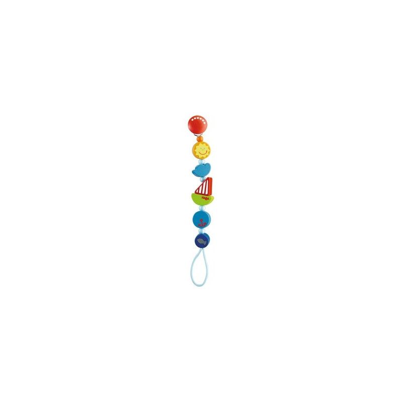 Attache Tétine - Bateau sur l'eau Haba Ikaipaka jeux & jouets