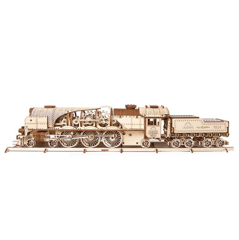 V-Express Train à Vapeur UGEARS UGEARS Ikaipaka jeux & jouets