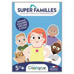 Super Familles Jeu de 7 familles à personnaliser - IkaIpaka Royan